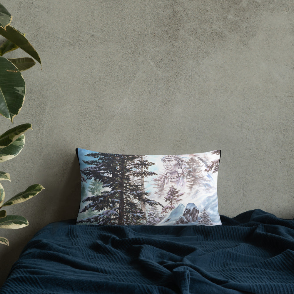 Throw Pillow: Return Of The Snow Chief