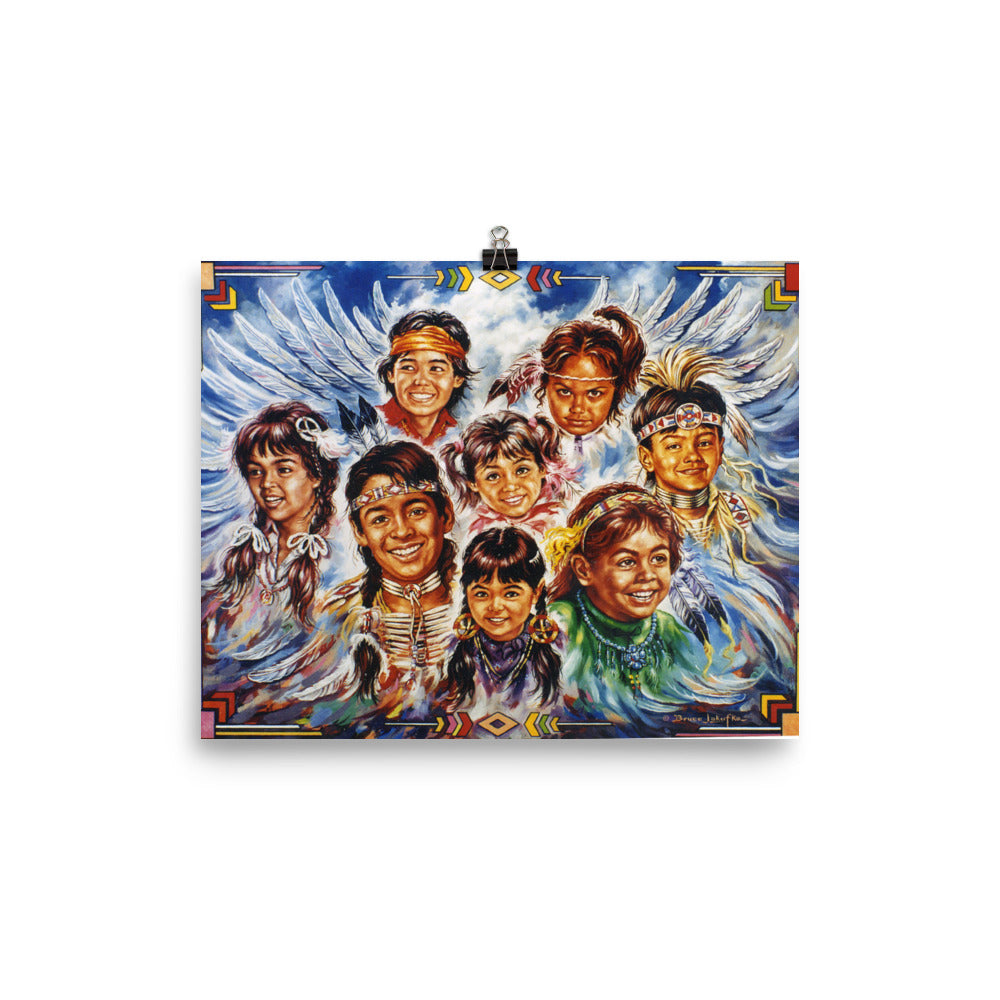 Photo paper poster: Children Of Great Spirit