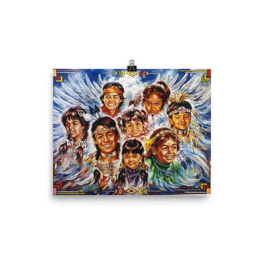 Photo paper poster: Children Of Great Spirit