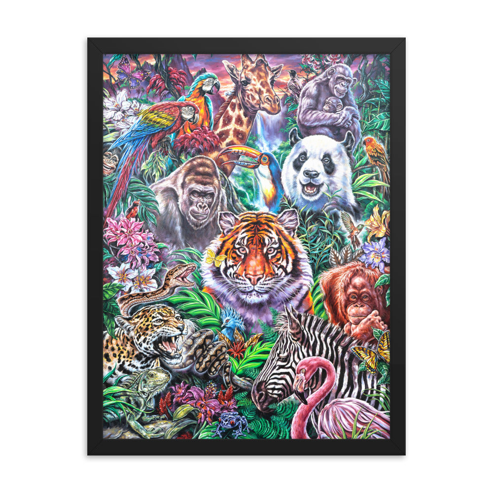 Framed poster: Wild Earth
