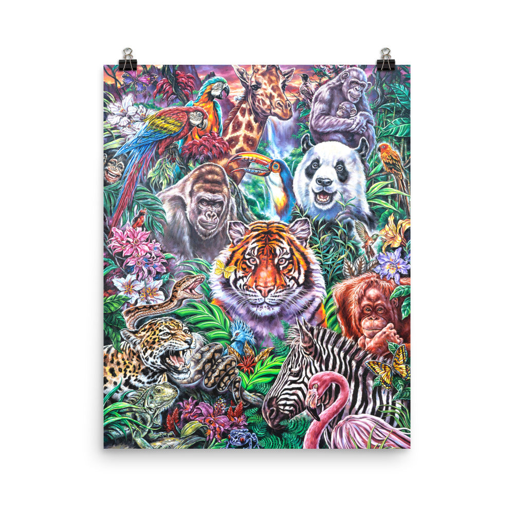 Photo paper poster: Wild Earth