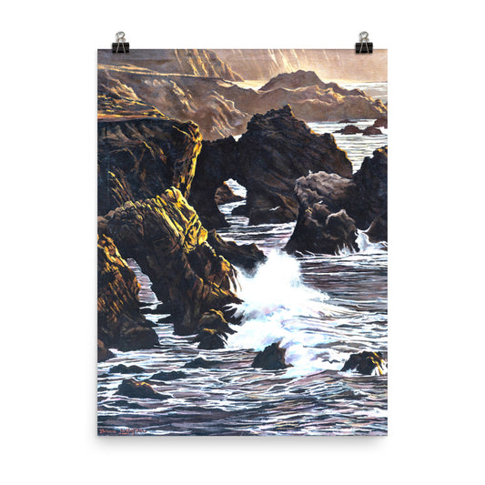 Photo paper poster: Big Sur