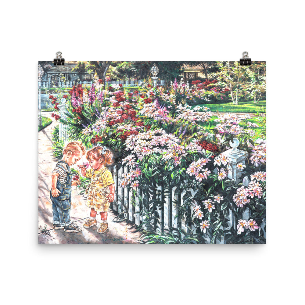 Photo paper poster: The Smell Of Summer Flowers