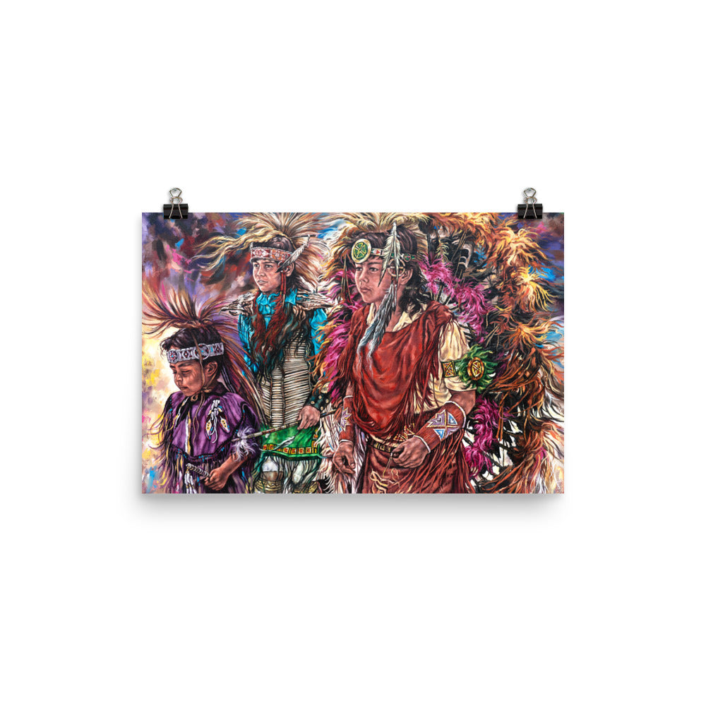 Photo paper poster: Dance Of Tradition