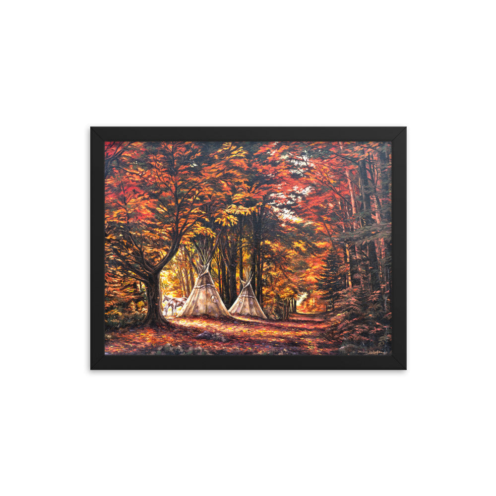 Framed photo poster: Native Cathedral
