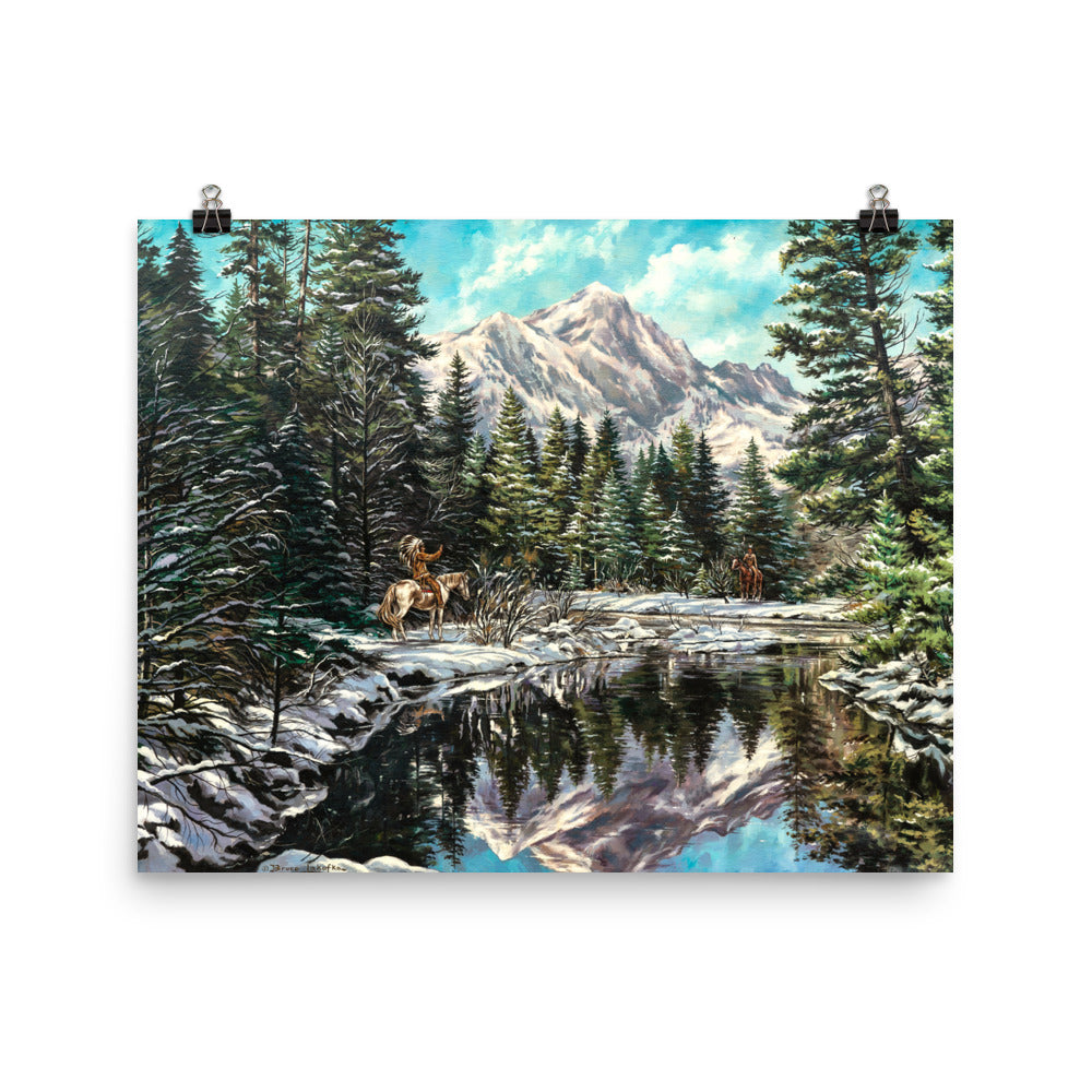 Photo paper poster: Silent Encounter