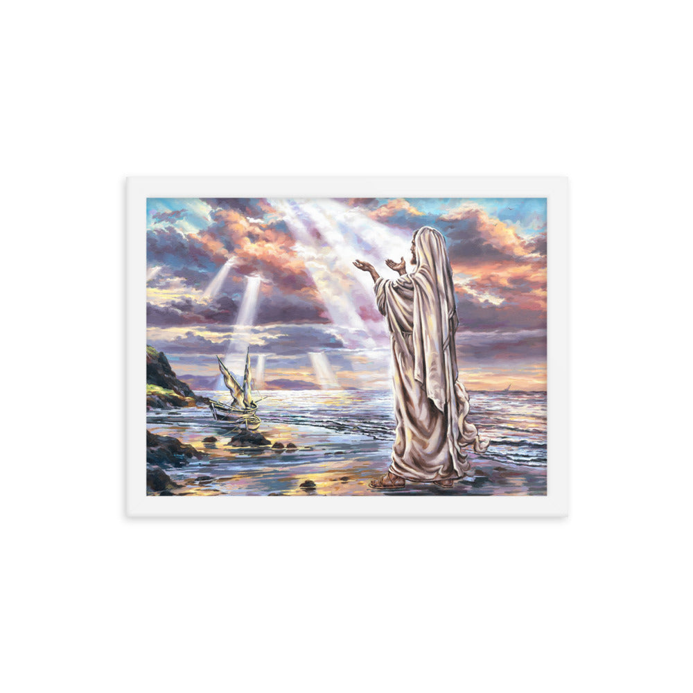 Framed poster: To Walk On Water