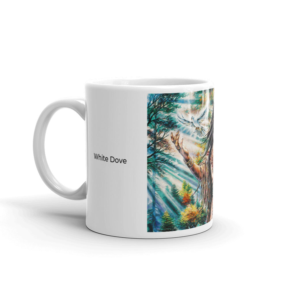 Mug-White Dove