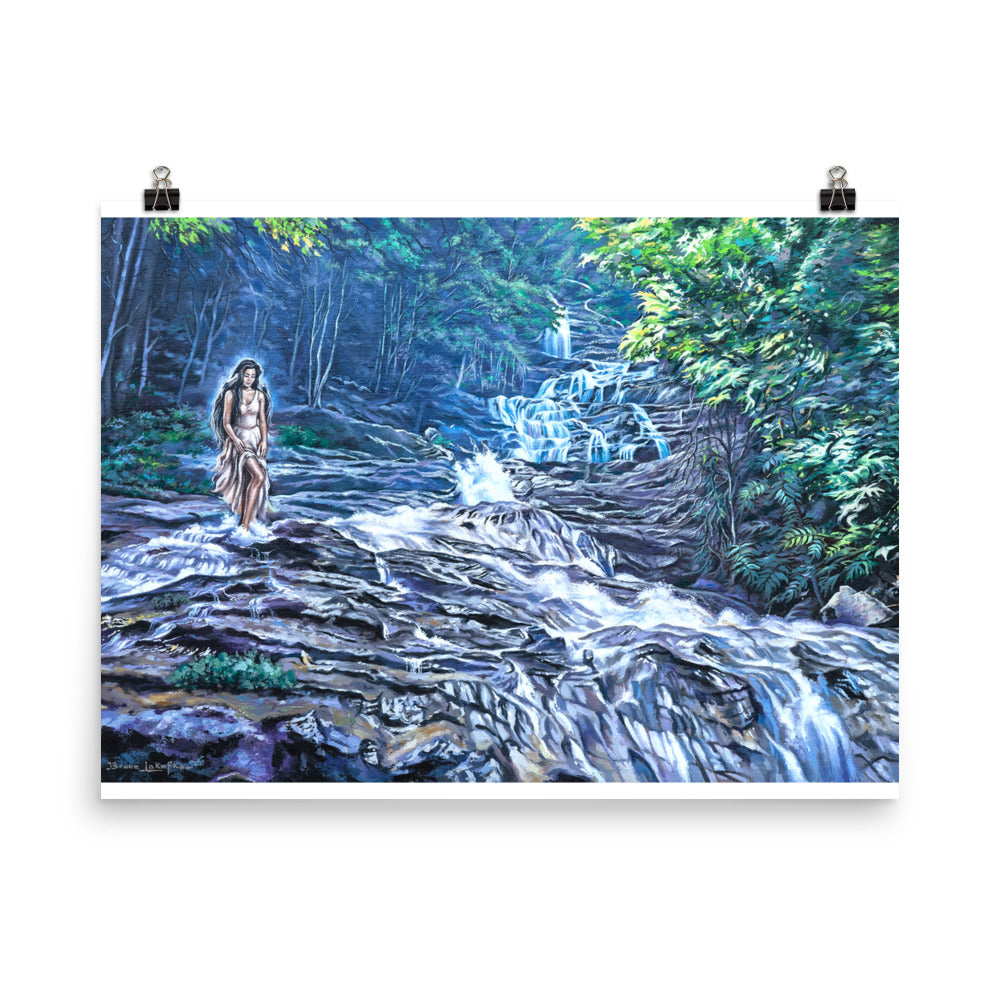 Photo paper poster: Maiden Of The Falls