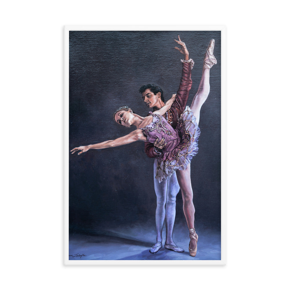 Framed photo paper poster: The Dance