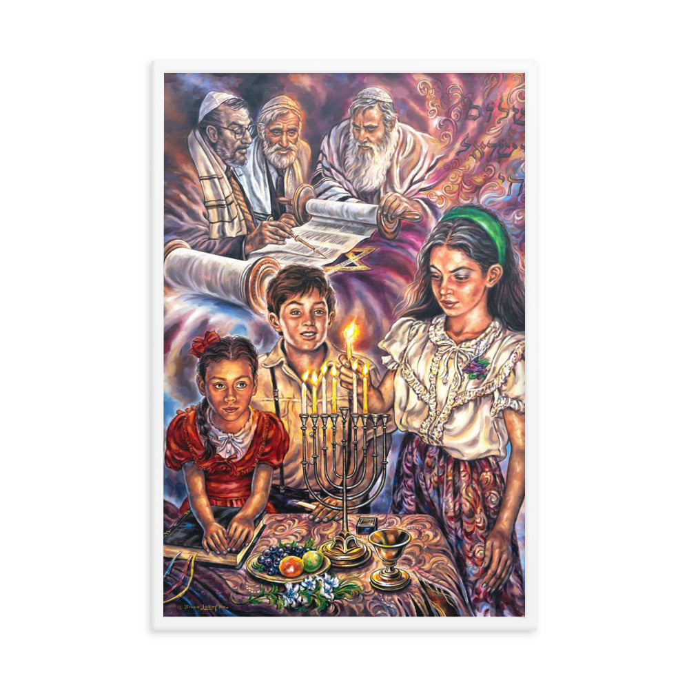 Framed photo paper poster: Traditions