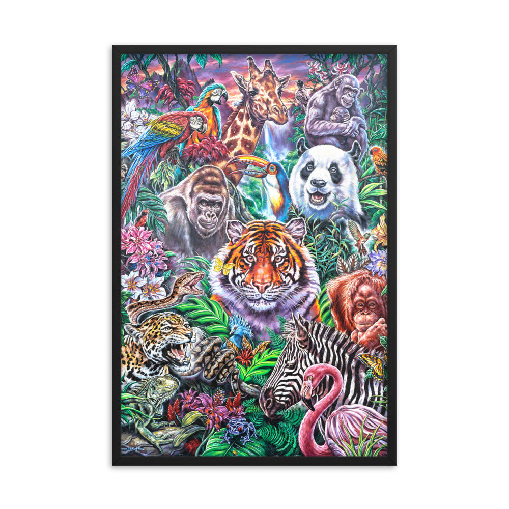 Framed poster: Wild Earth