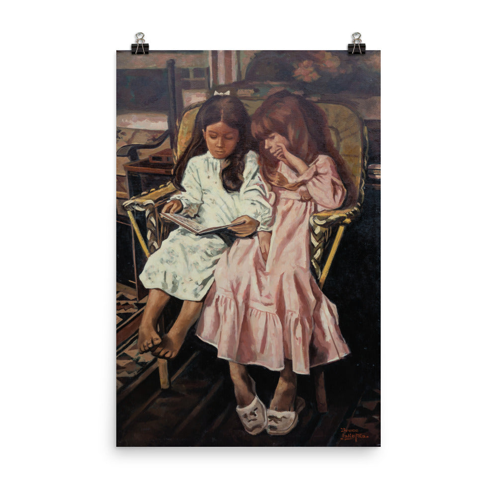 Photo paper poster: Sisters