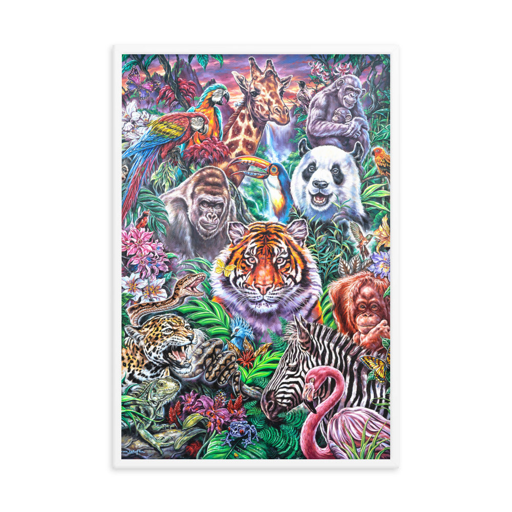 Framed poster: Wild Earth