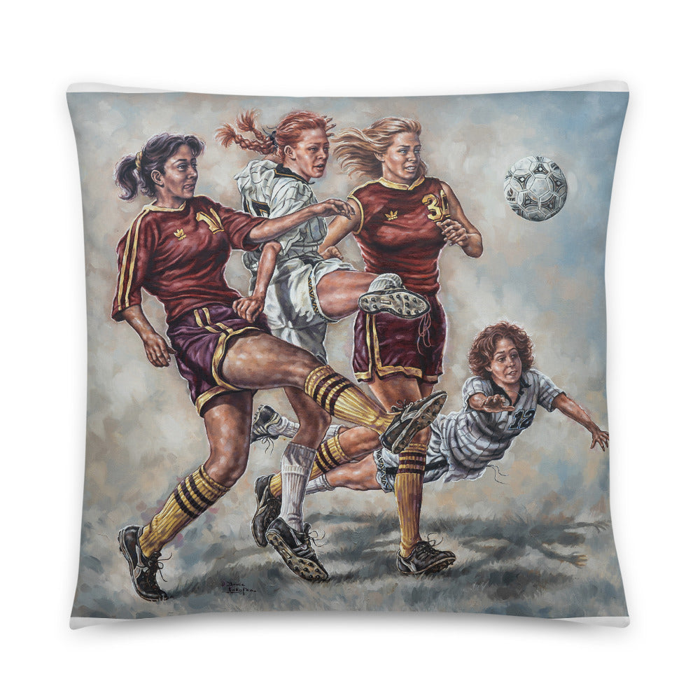 Pillow: Soccer Ballet