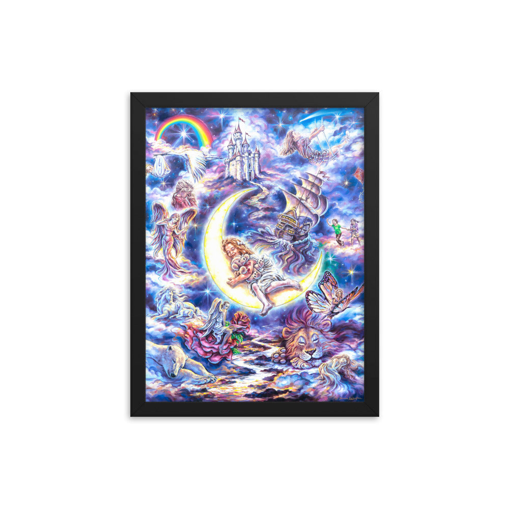 Framed photo paper poster: Sweet Dreams