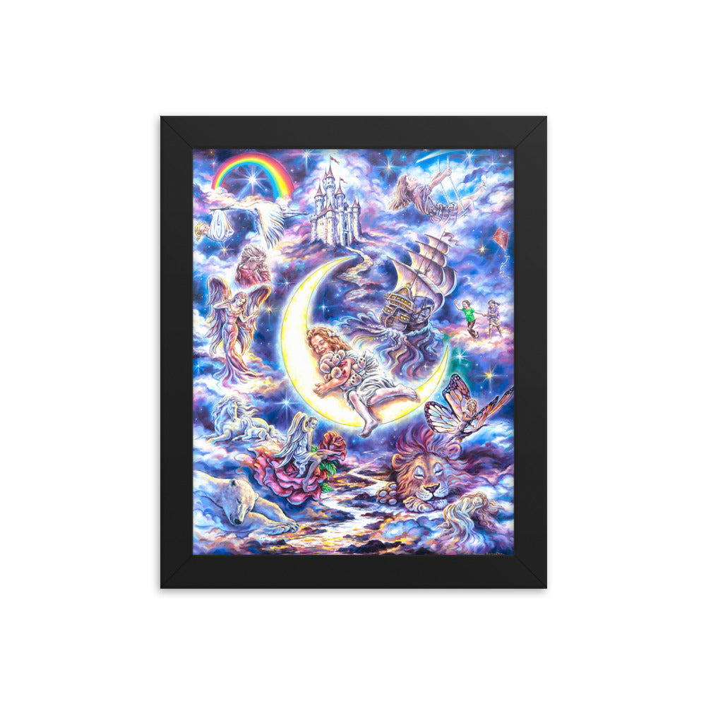 Framed photo paper poster: Sweet Dreams
