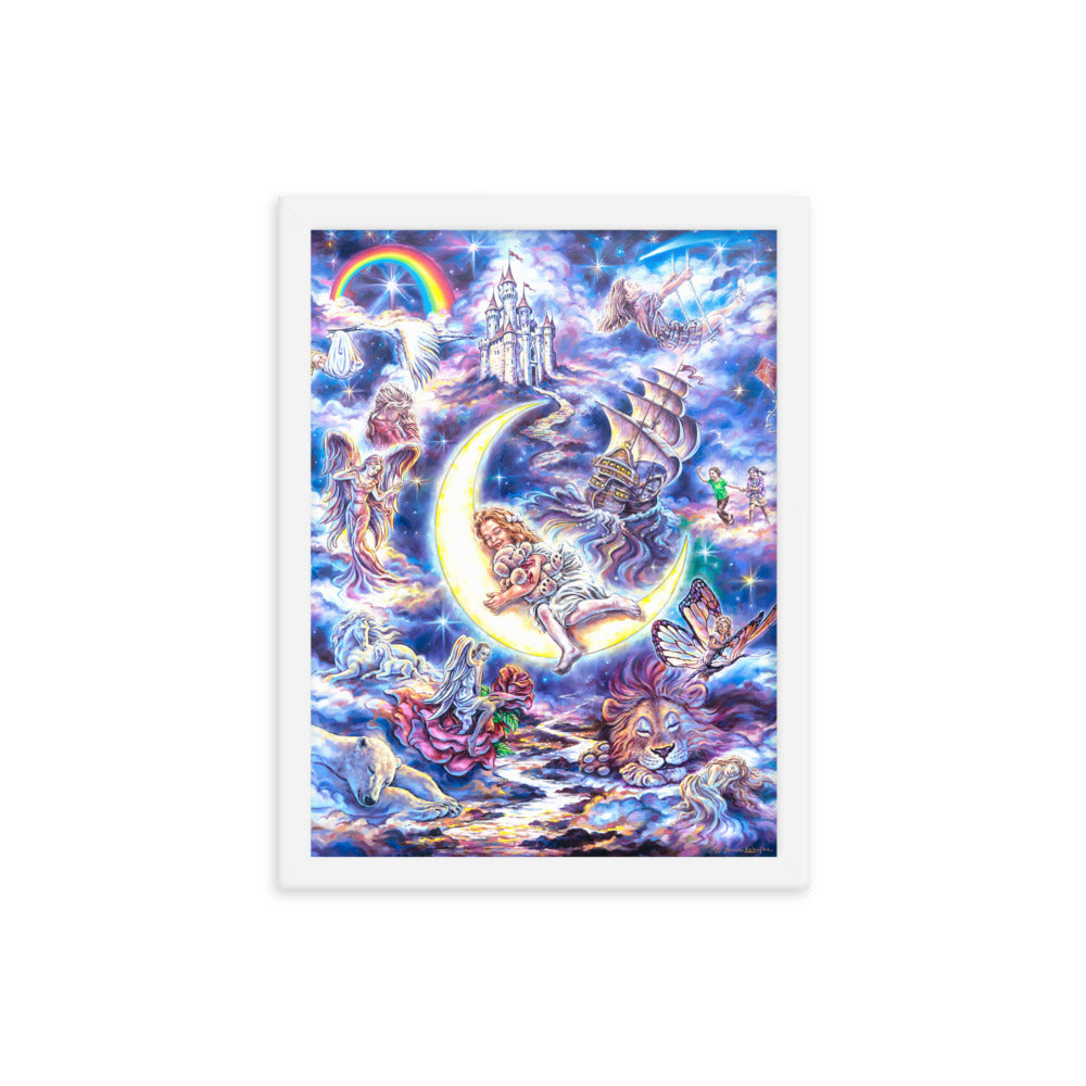Framed photo paper poster: Sweet Dreams