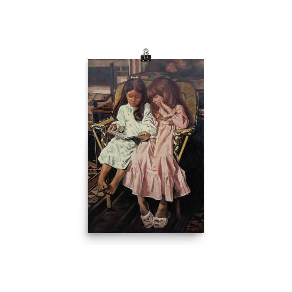 Photo paper poster: Sisters
