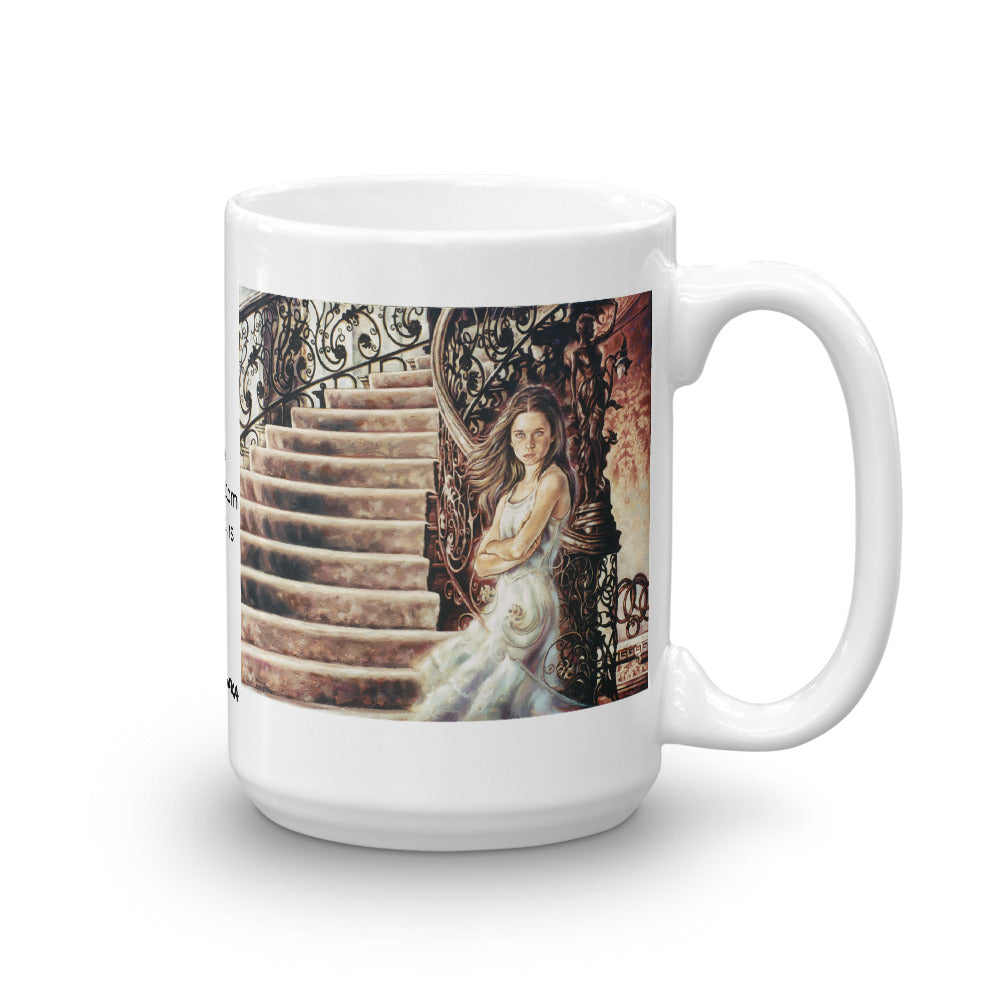 Mug- The Girl At The Bottom Of The Stairs