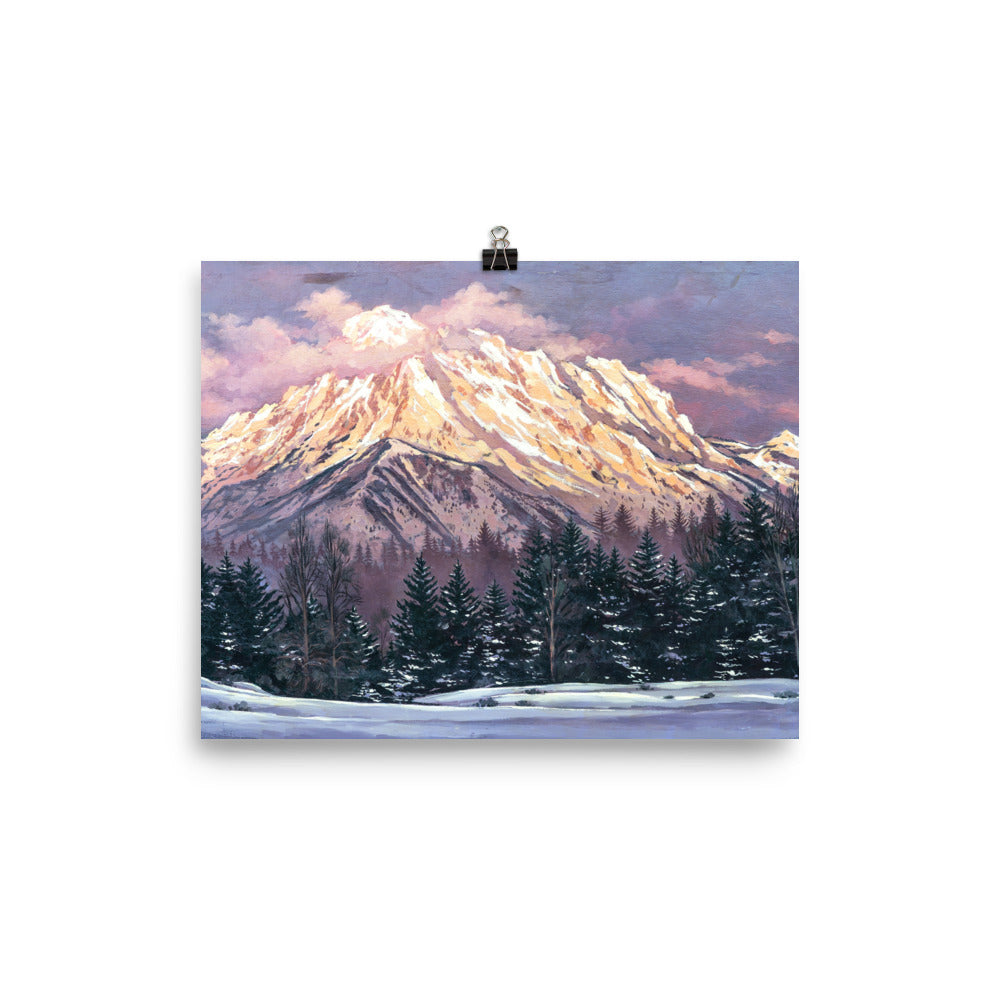Photo paper poster: Mount Whitney