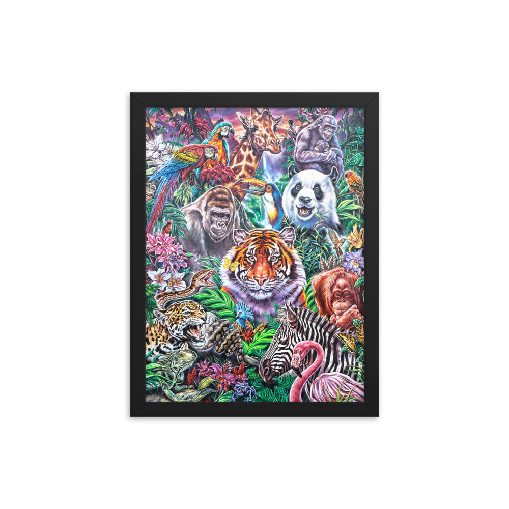 Framed poster: Wild Earth