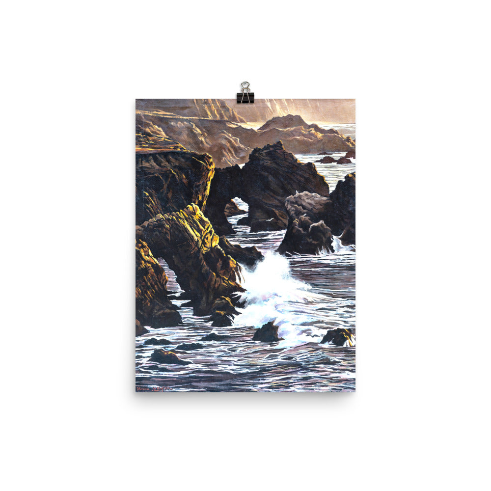 Photo paper poster: Big Sur