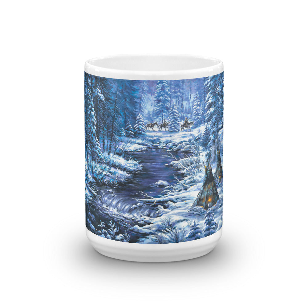 Mug-Home From The Winter Hunt