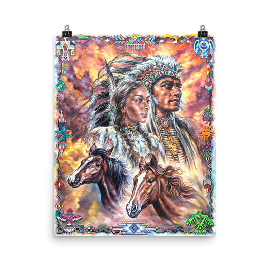 Photo paper poster: One In Spirit