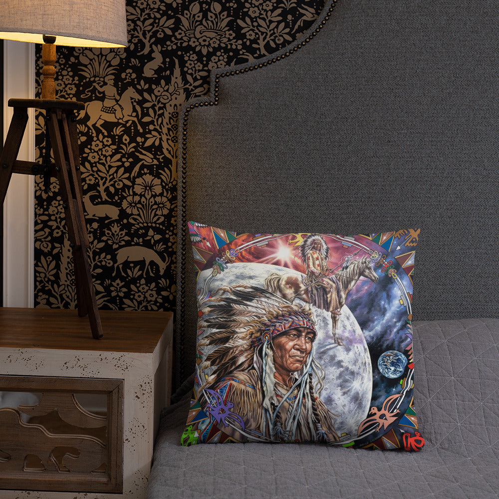 Throw Pillow: Other Worlds