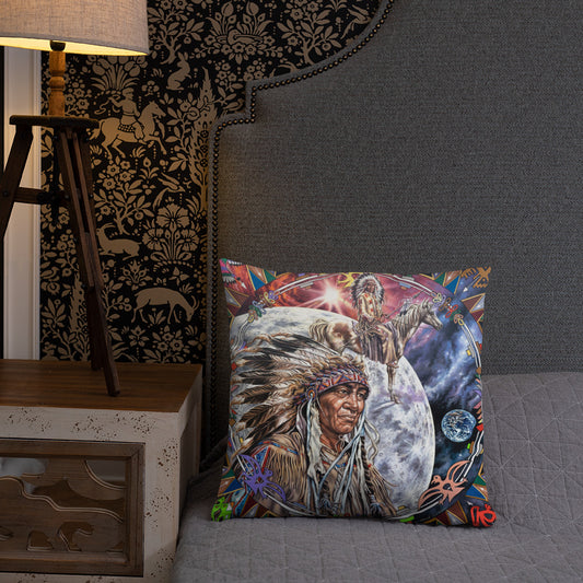 Throw Pillow: Other Worlds