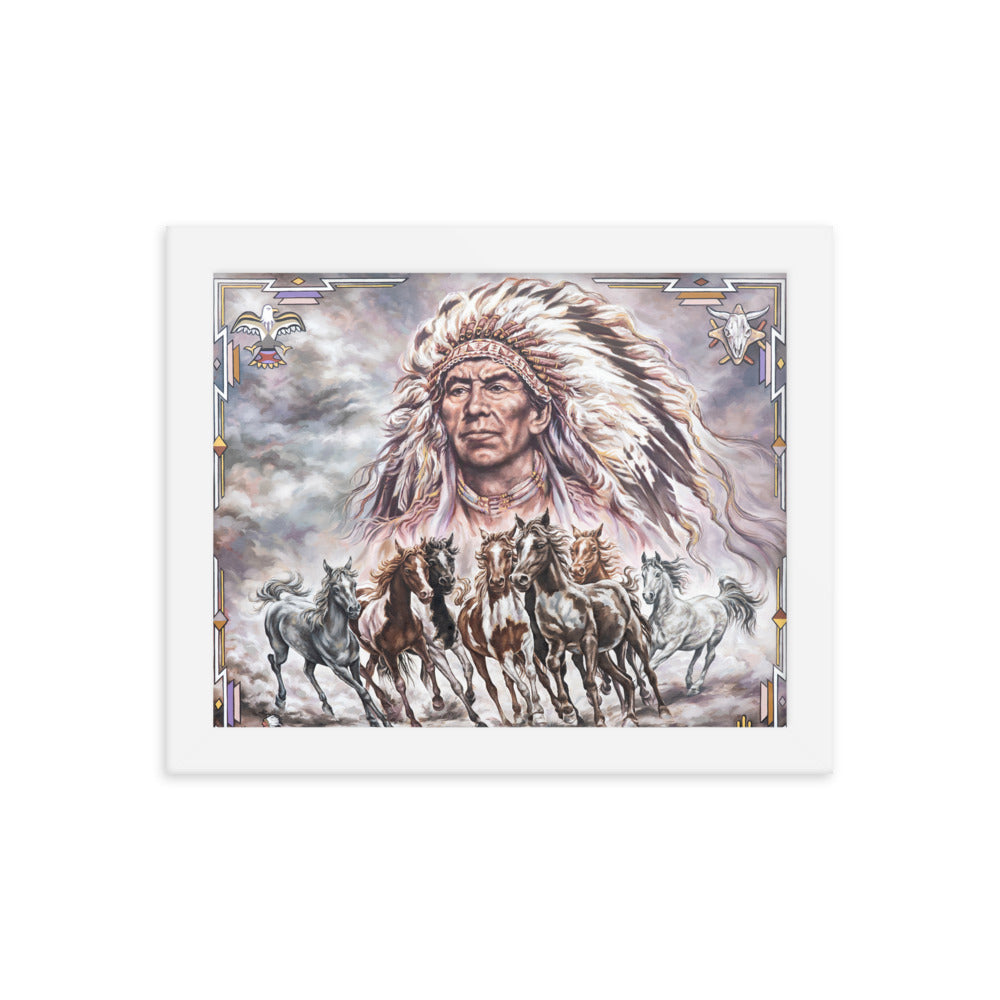 Framed photo poster: Ride The Wild Wind
