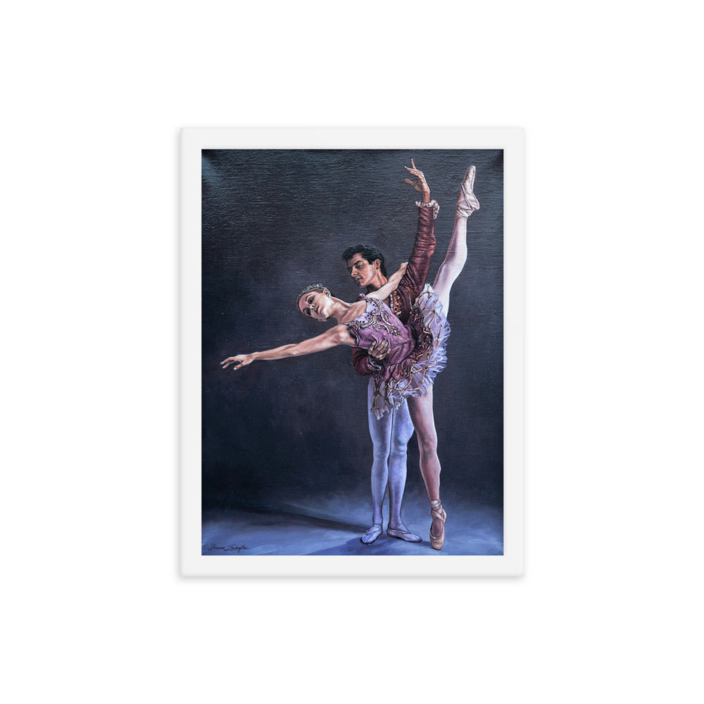 Framed photo paper poster: The Dance