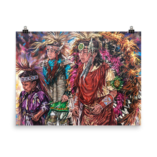 Photo paper poster: Dance Of Tradition