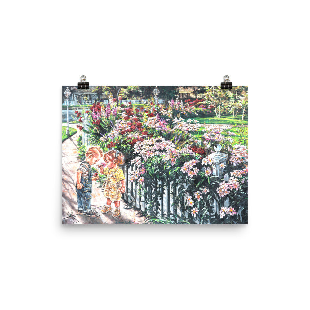 Photo paper poster: The Smell Of Summer Flowers